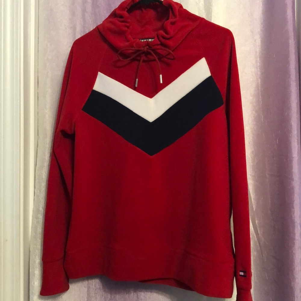 New Tommy Hilfiger Sport Fleece Pullover Jacket